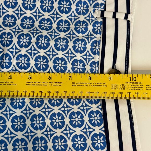 Boden Blue Printed 3 inch Chino Shorts 12R - Picture 5 of 7